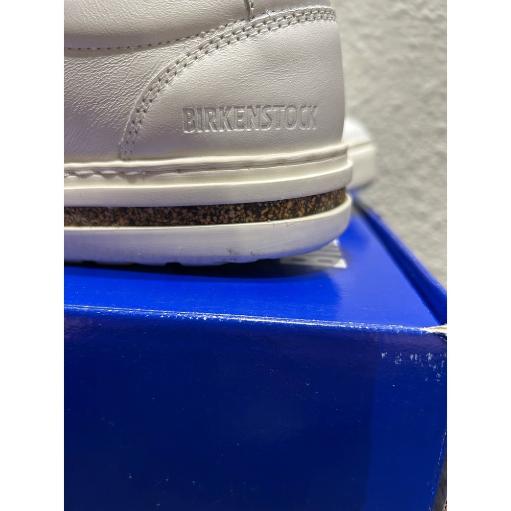 Birkenstock Oswego Leather White EU 38 US L7 M5‎ Womens Mens - Picture 7 of 12